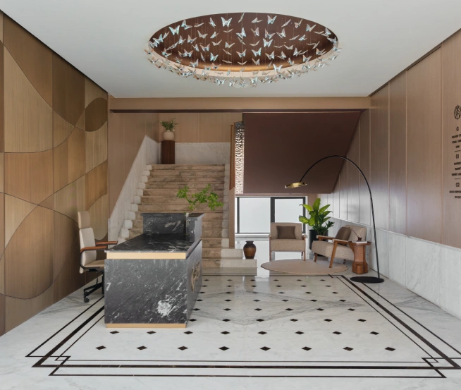 Luxury community clubhouse Simana by Bhoomi South Mumbai