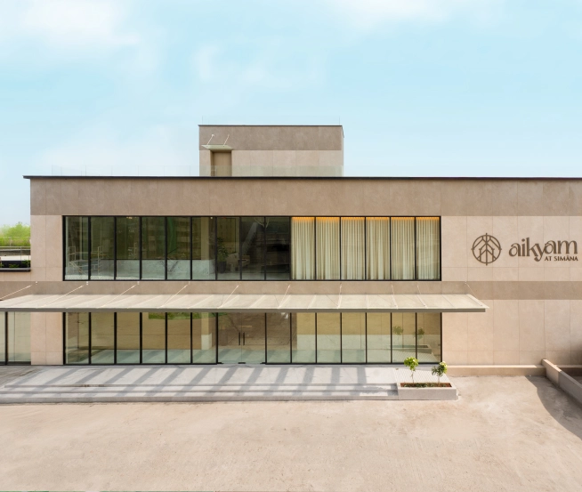 Aikyam clubhouse at Simana by Bhoomi luxury apartments South Mumbai